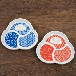 HAREKUTANI Porcelain Daruma Small Plate -Global Kitchen Japan Shop HAREKUTANIPorcelainDarumaSmallPlate 4