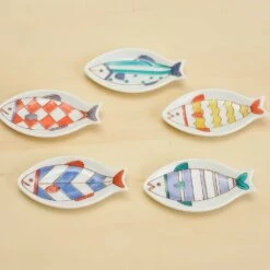 HAREKUTANI Porcelain Fish Petit Plate -Global Kitchen Japan Shop HAREKUTANIPorcelainFishPetitPlate 7