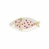 HAREKUTANI Porcelain Fish Plate