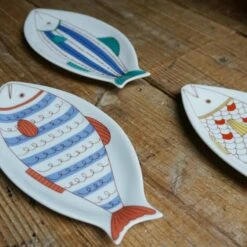 HAREKUTANI Porcelain Fish Plate -Global Kitchen Japan Shop HAREKUTANIPorcelainFishPlate 5