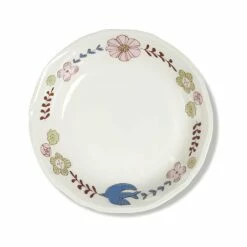 HAREKUTANI Porcelain Flower Bird Bowl