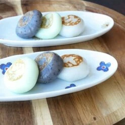 HAREKUTANI Porcelain Flower Oval Plate -Global Kitchen Japan Shop HAREKUTANIPorcelainFlowerOvalPlate 4