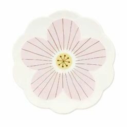 HAREKUTANI Porcelain Flower Plate