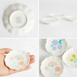 HAREKUTANI Porcelain Flower Small Plate Set (3 Plates) -Global Kitchen Japan Shop HAREKUTANIPorcelainFlowerSmallPlateSet 3Plates 3 6dac92fc 7b75 470c 96ef e3f748f90fa1