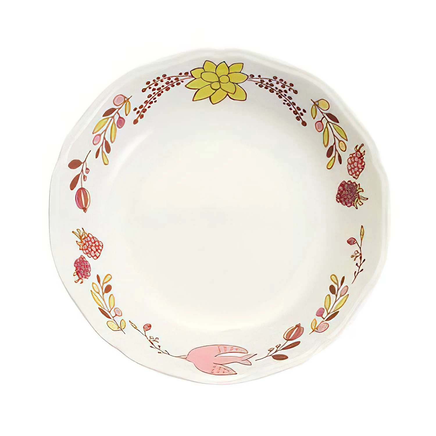 HAREKUTANI Porcelain Tree Nuts Bird Bowl 1 HAREKUTANI Porcelain Tree Nuts Bird Bowl