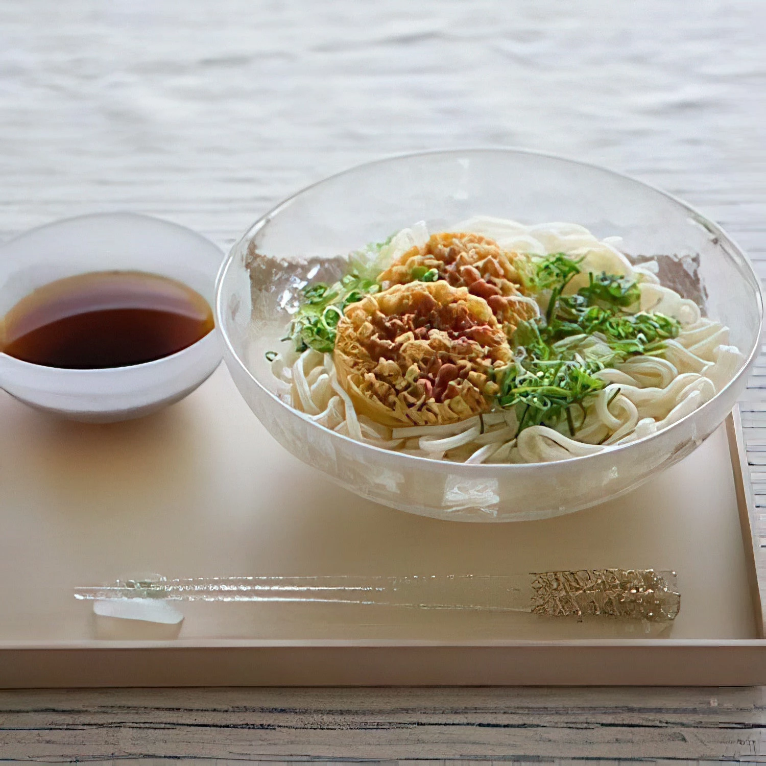 Hirota Glass Fubuki Soda-Lime Glass Small Bowl 2 Hirota Glass Fubuki Soda-Lime Glass Small Bowl - Image 2