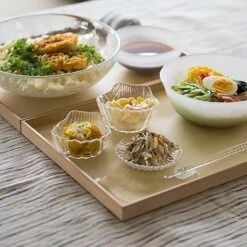 Hirota Glass Fubuki Soda-Lime Glass Versatile Bowl -Global Kitchen Japan Shop HirotaGlassFubukiSoda LimeGlassVersatileBowl 3