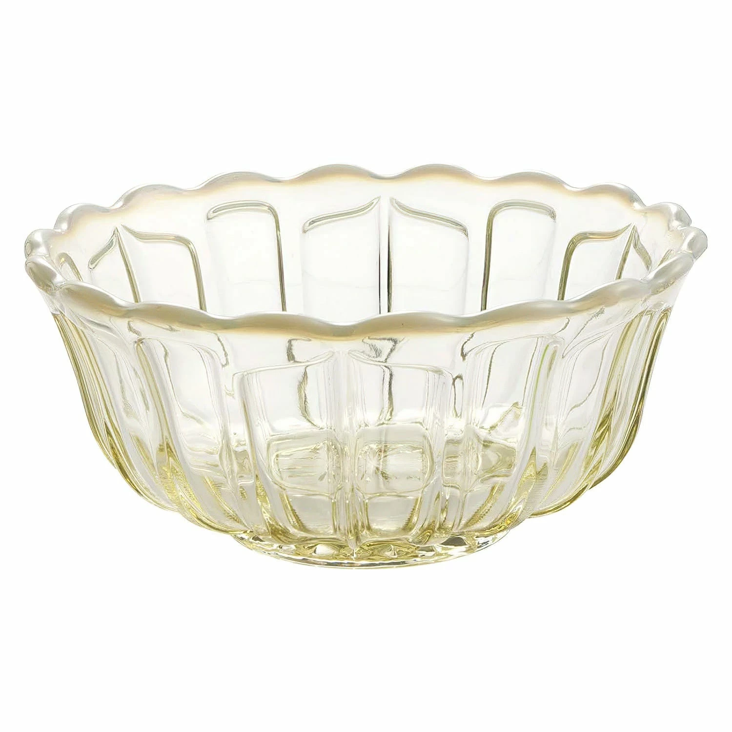 Hirota Glass Yukinohana Soda-Lime Glass Shallow Bowl 1 Hirota Glass Yukinohana Soda-Lime Glass Shallow Bowl
