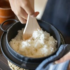 Iwachu Cast Iron Rice Cooker Casserole -Global Kitchen Japan Shop IwachuCastIronRiceCookerCasserole 4