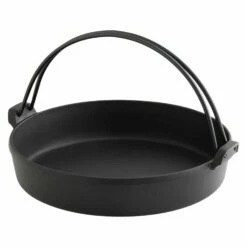 Iwachu Nambu Cast Iron Sukiyaki Pan With Handle