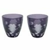 KIMOTO GLASS TOKYO Edo Kiriko Pair Sake Cup Grapes