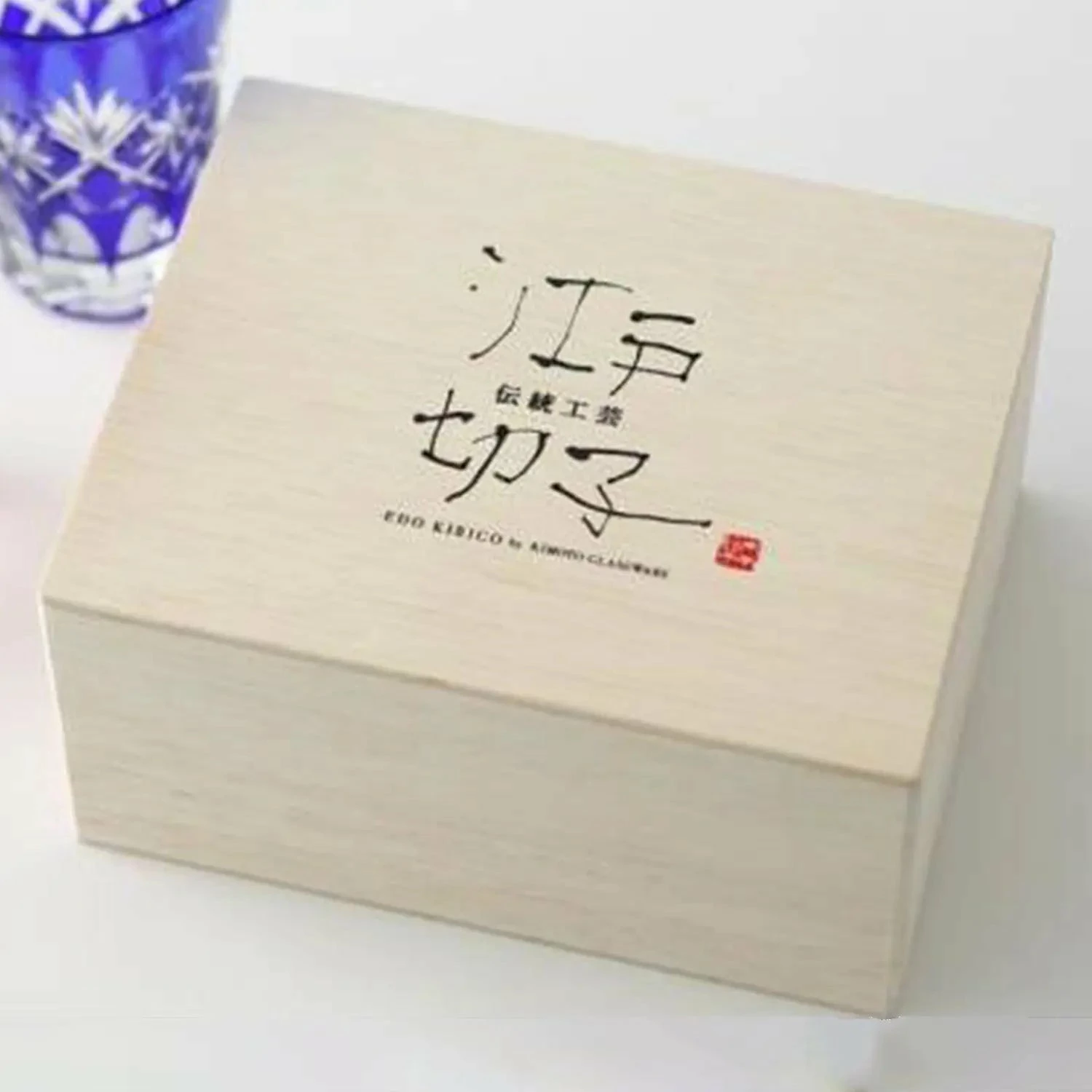 KIMOTO GLASS TOKYO Edo Kiriko Pair Tumbler Hoshikenbishi 3 KIMOTO GLASS TOKYO Edo Kiriko Pair Tumbler Hoshikenbishi - Image 3