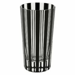 KIMOTO GLASS TOKYO KUROCO Edo Kiriko Tumbler Stripe