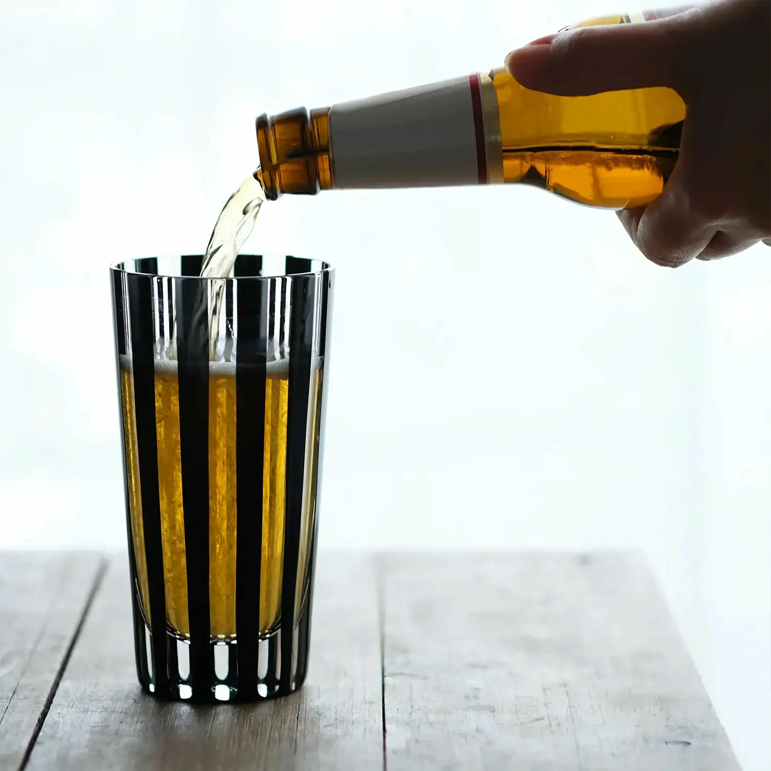 KIMOTO GLASS TOKYO KUROCO Edo Kiriko Tumbler Stripe 3 KIMOTO GLASS TOKYO KUROCO Edo Kiriko Tumbler Stripe - Image 3