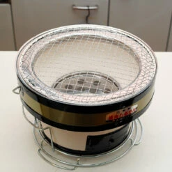 Kinka Charcoal Shichirin Grill With Stand -Global Kitchen Japan Shop KinkaCharcoalShichirinGrillwithStand 2