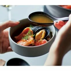 M.STYLE Karl Porcelain Tonsui Bowl -Global Kitchen Japan Shop M.STYLEKarlPorcelainTonsuiBowlKAL1203BE 4