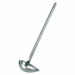 MARUTAMA Stainless Steel Side-Scooping Long Ladle