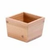 Miranda Style Omoeraku Handcrafted Japanese Cedar Masu Box Sake Cup