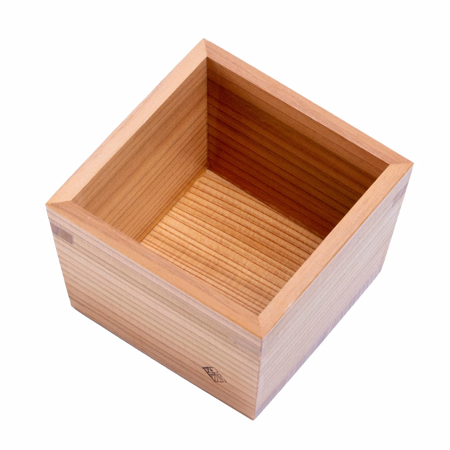 Miranda Style Omoeraku Handcrafted Japanese Cedar Masu Box Sake Cup 2 Miranda Style Omoeraku Handcrafted Japanese Cedar Masu Box Sake Cup - Image 2