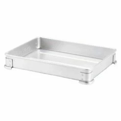 Nakao Anodized Aluminium Stackable Tray For Gyoza And Soba Noodles