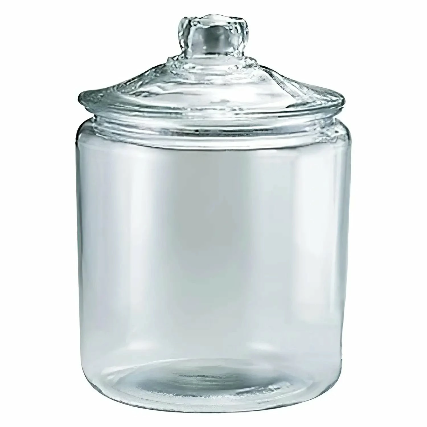 Ninomiya Crystal Glass Storage Jar 1 Ninomiya Crystal Glass Storage Jar