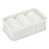 Nishiki Kasei Polypropylene Bale Shaped Onigiri Rice Ball Mold 3-Piece
