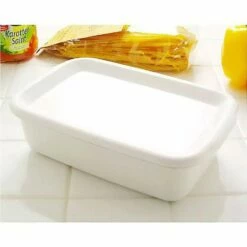 Noda Horo White Series Enamel Rectangle Deep Food Containers With Enamel Lid 9 Noda Horo White Series Enamel Rectangle Deep Food Containers With Enamel Lid -Global Kitchen Japan Shop NodaHoroWhiteSeriesEnamelRectangleDeepFoodContainerswithEnamelLid 5