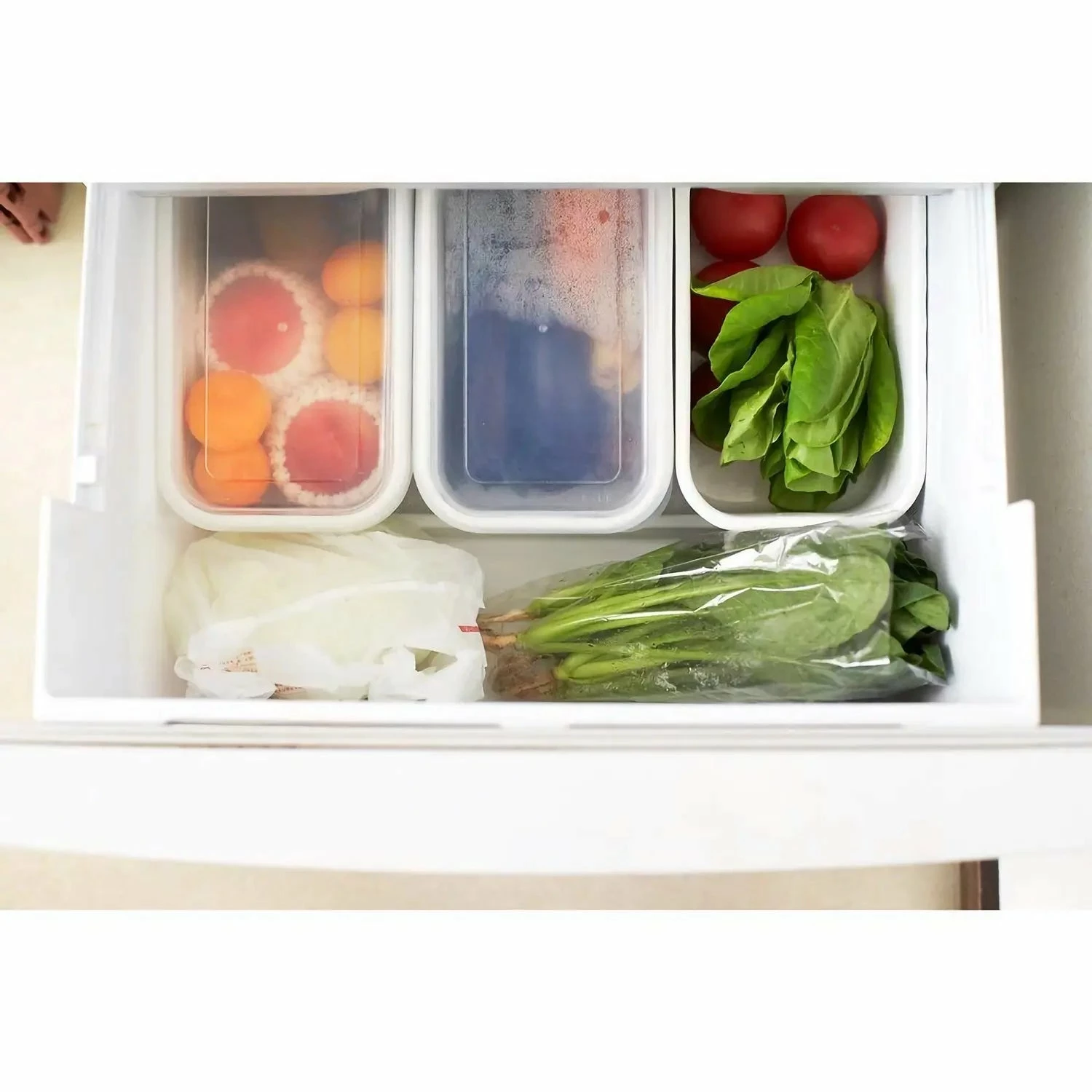 Noda Horo White Series Enamel Rectangle Deep Food Containers With Lid 6 Noda Horo White Series Enamel Rectangle Deep Food Containers With Lid - Image 6