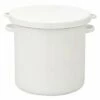 Noda Horo White Series Round Stocpot