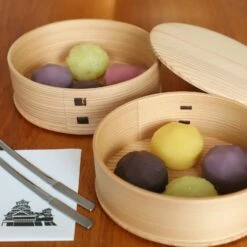 Odate Magewappa Hina Two-Tier Bento Lunch Box -Global Kitchen Japan Shop OdateMagewappaHinaTwo TierBentoLunchBox 1