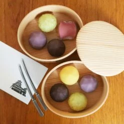 Odate Magewappa Hina Two-Tier Bento Lunch Box -Global Kitchen Japan Shop OdateMagewappaHinaTwo TierBentoLunchBox 2