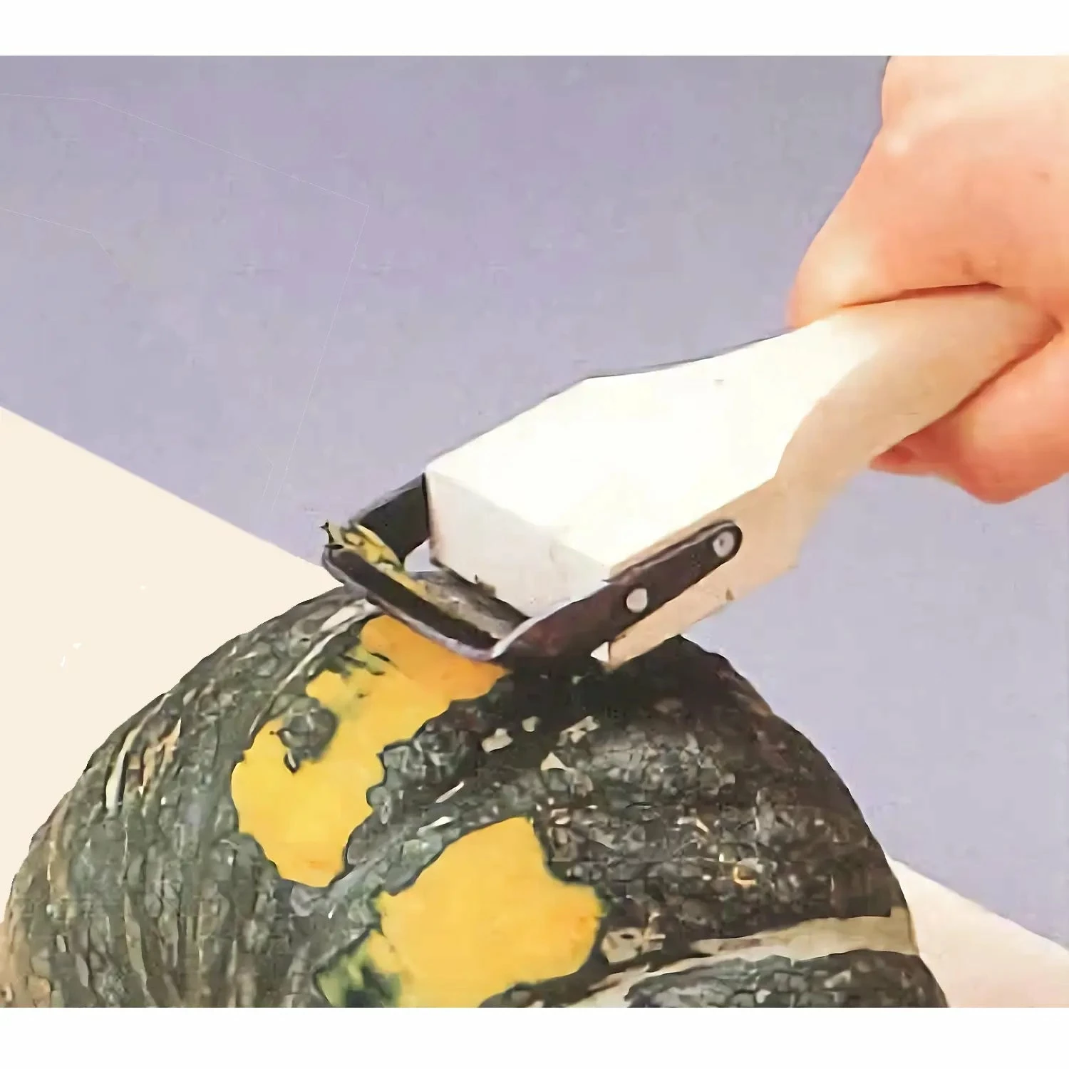 Oyanagi Stainless Steel Peeler For Pumpkin 2 Oyanagi Stainless Steel Peeler For Pumpkin - Image 2