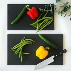 Parker Asahi Cookin' Cut Synthetic Rubber Antibacterial Cutting Board Black -Global Kitchen Japan Shop ParkerAsahiCookin CutSyntheticRubberAntibacterialCuttingBoardBlack 3