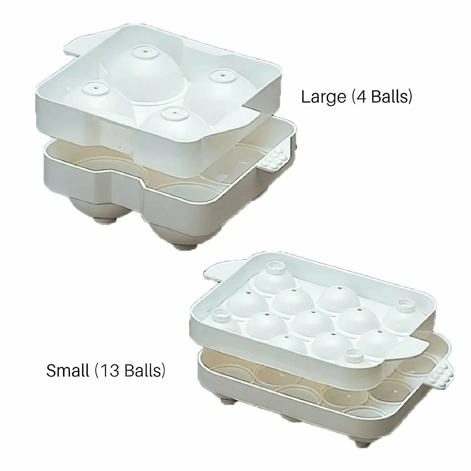 Seiei Polyethylene Ice Ball Tray 3 Seiei Polyethylene Ice Ball Tray - Image 3