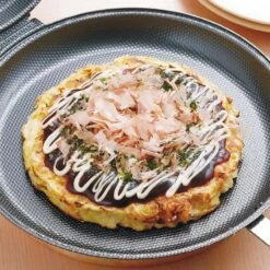 Shimomura Iron Okonomiyaki & Pancake Pan -Global Kitchen Japan Shop ShimomuraIronOkonomiyaki PancakePan 5