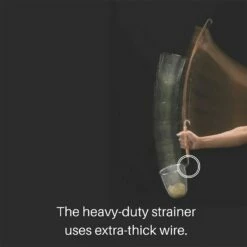 Three Snow Stainless Steel Deep Ramen Tebo Noodle Strainer Round Base -Global Kitchen Japan Shop Shin EtsuStainlessSteelRamenTeboHeavy DutyDeepNoodleStrainer 6