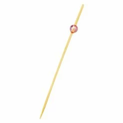Shindoh Bamboo Food Picks With Bead 50 Count -Global Kitchen Japan Shop ShindohBambooFoodPickswithBead50Count09486 3