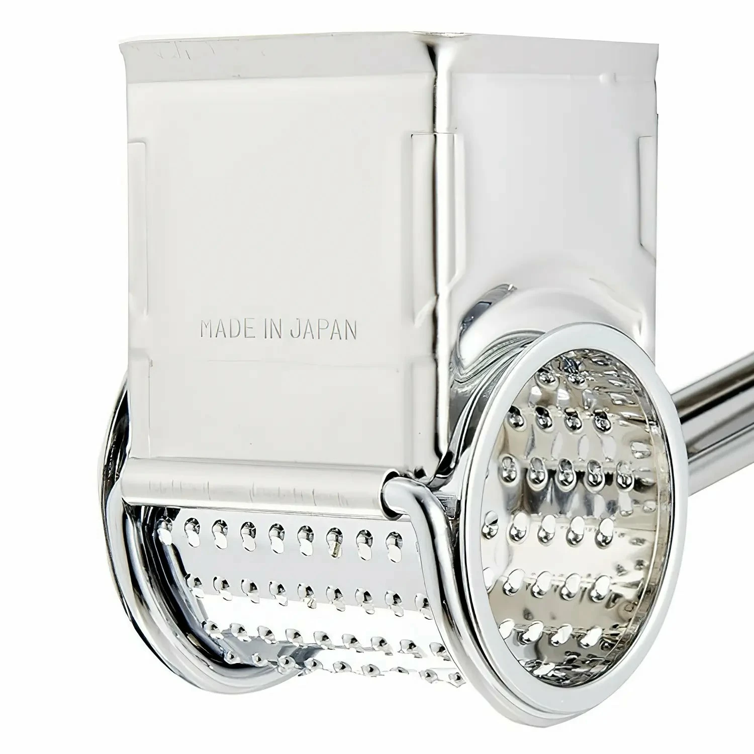 Shinkousha Bright Steel Cheese Grater 2 Shinkousha Bright Steel Cheese Grater - Image 2