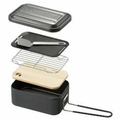 Skater Aluminum Deep Mess Tin 8 Skater Aluminum Deep Mess Tin -Global Kitchen Japan Shop SkaterAluminumDeepMessTin57210 4 AFTM8HS 3