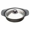 Sori Yanagi Cast Iron Induction Shallow Casserole 22cm With Stainless Steel Lid