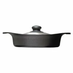 Sori Yanagi Cast Iron Induction Shallow Casserole 22cm With Stainless Steel Lid 8 Sori Yanagi Cast Iron Induction Shallow Casserole 22cm With Stainless Steel Lid -Global Kitchen Japan Shop SoriYanagiCastIronInductionShallowCasserole22cmwithStainlessSteelLid 3