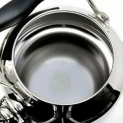 Sori Yanagi Stainless Steel Induction Kettle (Mirror Finish) -Global Kitchen Japan Shop SoriYanagiStainlessSteelInductionKettle MirrorFinish 3