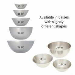 Sori Yanagi Stainless Steel Mixing Bowl -Global Kitchen Japan Shop SoriYanagiStainlessSteelMixingBowl 10