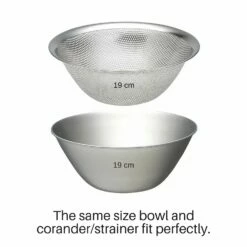 Sori Yanagi Stainless Steel Mixing Bowl -Global Kitchen Japan Shop SoriYanagiStainlessSteelMixingBowl 11