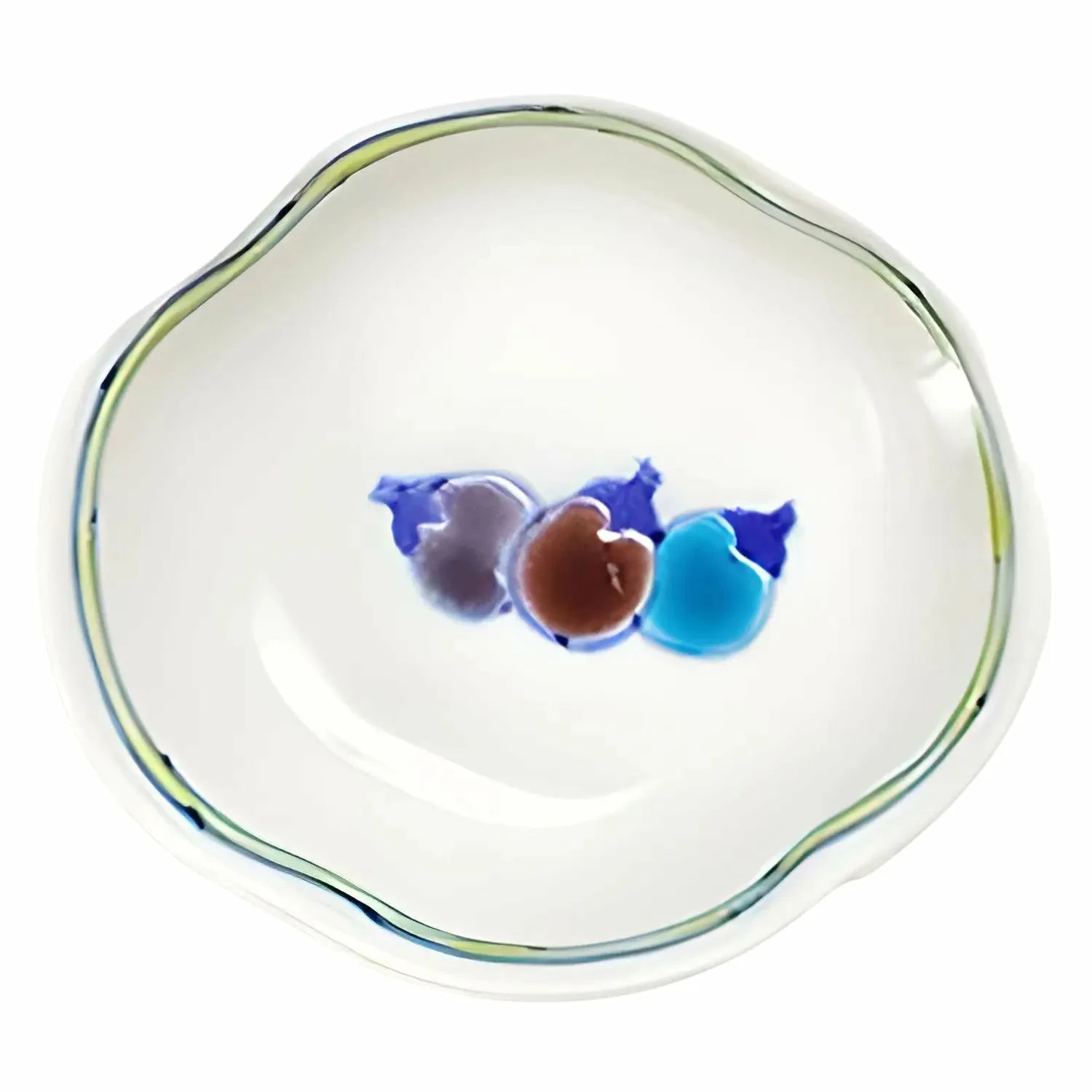 Soukyu Porcelain Lucky Charm Koduke Tiny Bowl Eggplant 1 Soukyu Porcelain Lucky Charm Koduke Tiny Bowl Eggplant
