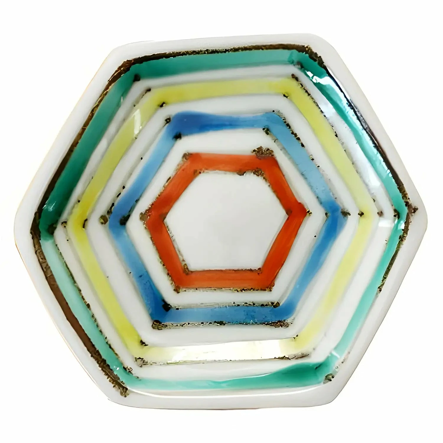 Soukyu Porcelain Lucky Charm Mamezara Plate Kikko 1 Soukyu Porcelain Lucky Charm Mamezara Plate Kikko