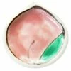 Soukyu Porcelain Lucky Charm Mamezara Plate Peach
