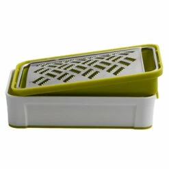 SUNCRAFT Stainless Steel Grater With Container -Global Kitchen Japan Shop SuncraftStainlessSteelGraterwithContainerSSK 10 3 8970013a 3ab5 476d 9d82 353b0c937d3a