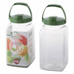 TAKEYA Polyethylene Terephthalate Square Fruit Liquor Bottle 10 TAKEYA Polyethylene Terephthalate Square Fruit Liquor Bottle -Global Kitchen Japan Shop TAKEYAPolyethyleneTerephthalateSquareFruitLiquorBottle524653 4