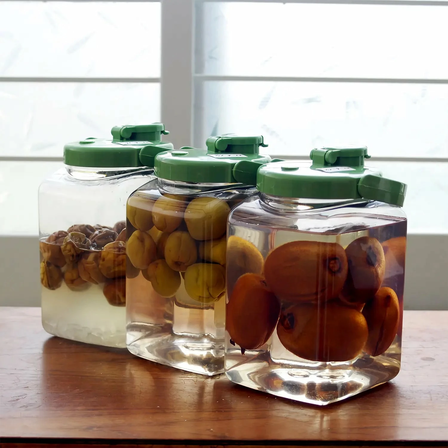 TAKEYA Polyethylene Terephthalate Square Fruit Liquor Bottle 6 TAKEYA Polyethylene Terephthalate Square Fruit Liquor Bottle - Image 6